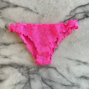 Indah hot pink bikini bottom size Medium